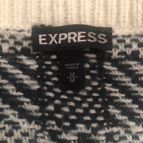 Express Buffalo Check Sweater - Picture 3 of 3